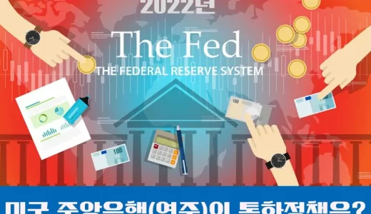 FED(연준)와 FRB의 긴축 통화정책과 FOMC 전망 (22년 1월)