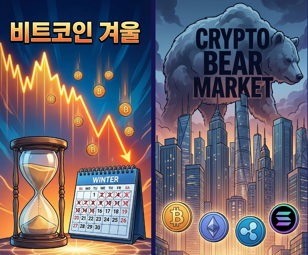 비트코인 겨울 암호화폐전암 코인급락2