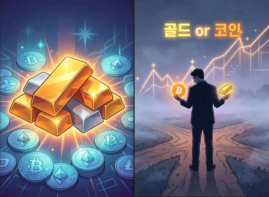 비트코인 금 골드 투자선택비교