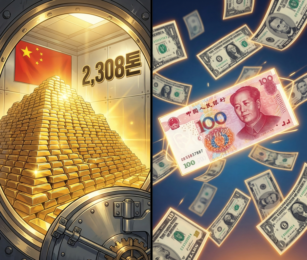 중국-금보유량-미국채권-보유비중-탈달러화4