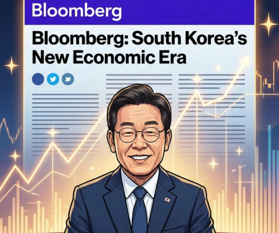 블룸버그-이재명-대통령-코스피-대한민국증시-개미의영웅-보도