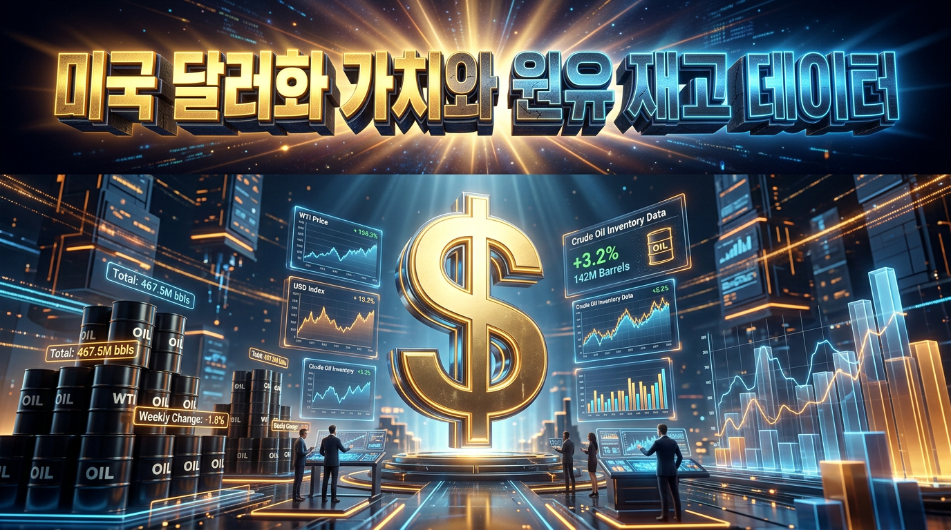 미국-달러_원유재고-데이터