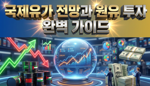 국제유가 전망과 원유(크루드오일) 완벽 가이드, 핵심 투자 전략은?