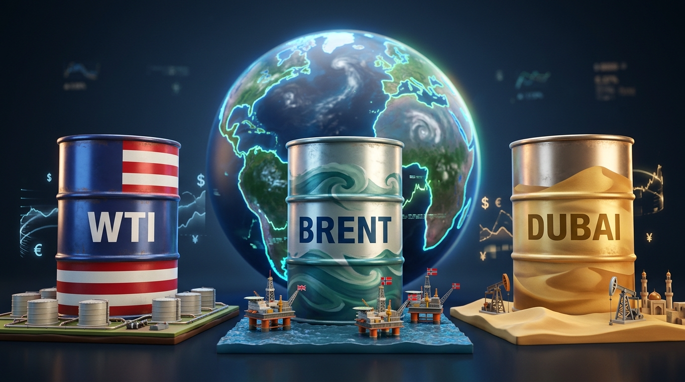 세계 3대 원유-WTI, 브렌트유, 두바이유