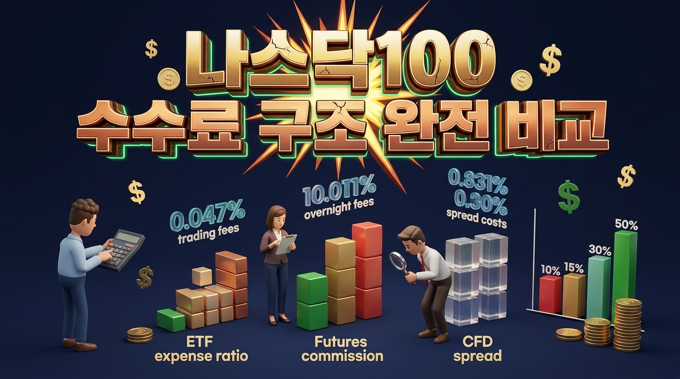 10_나스닥100_수수료비교