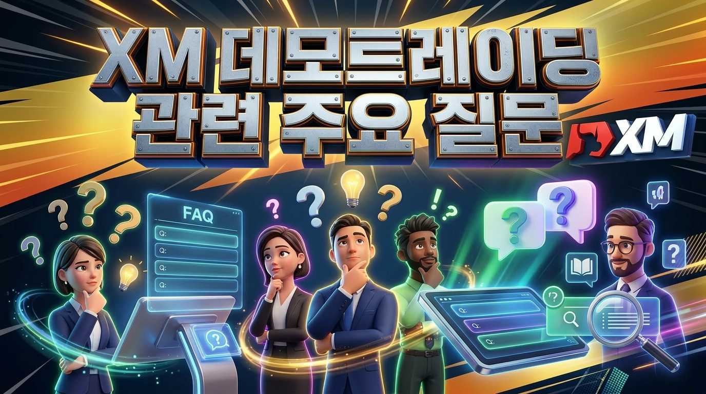 XM 데모트레이딩 대회 주요질문