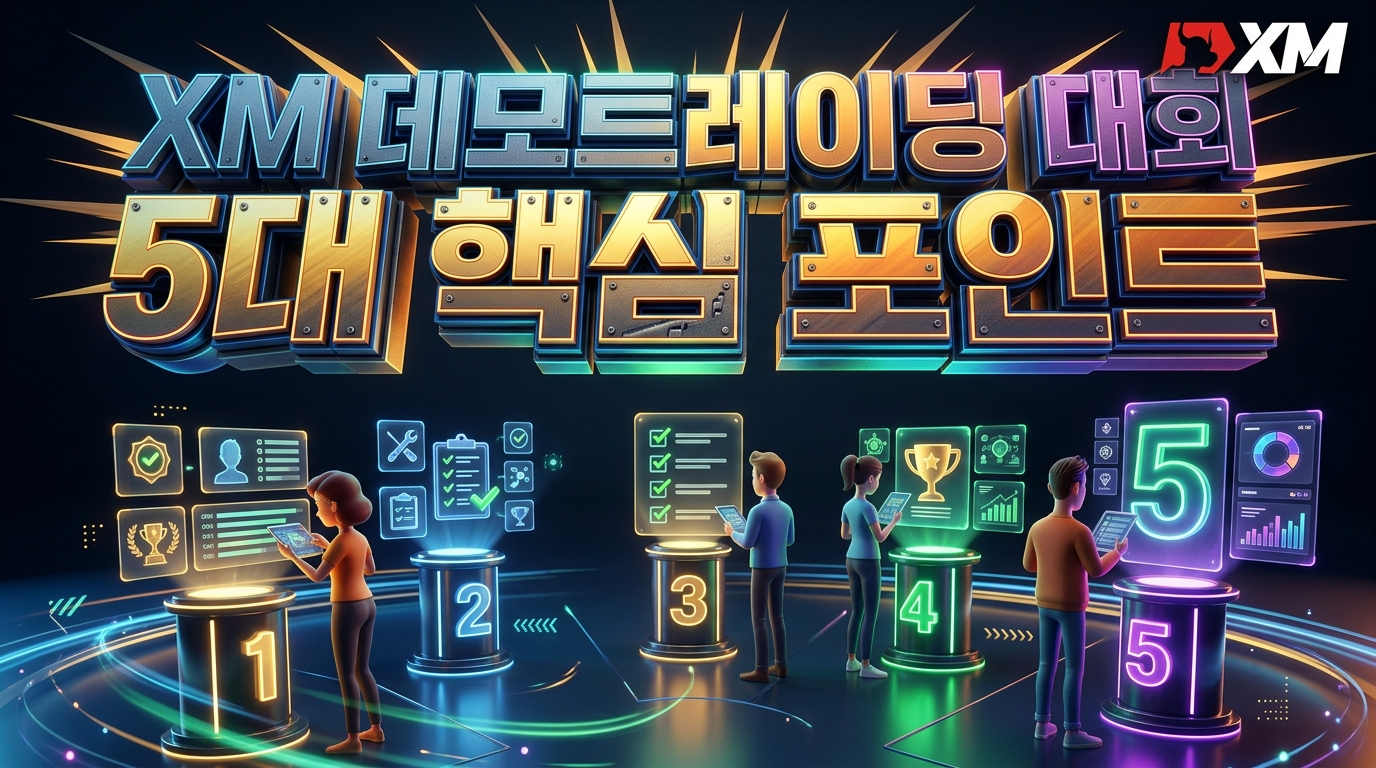 XM 데모트레이딩 대회 5대 핵심 포인트