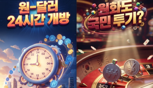 대한민국 FX 외환시장-24시간 개방-서울외환시장