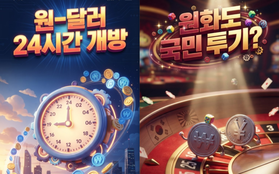 대한민국 FX 외환시장-24시간 개방-서울외환시장