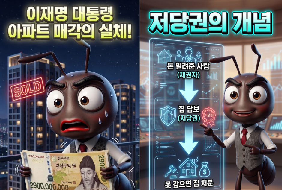 이재명 대통령 29억 아파트에 잡혀있는 '근저당권'의 의미