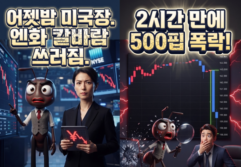 한미일 공조개입-엔화 대폭락 주범
