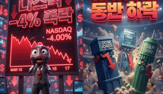 나스닥 폭락 이유 미국증시-지지선