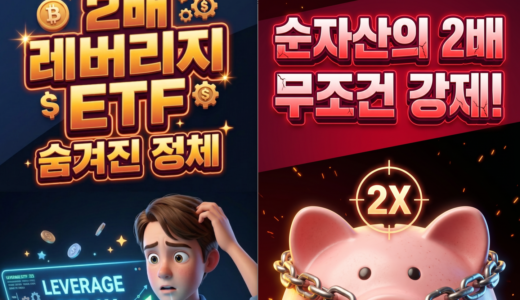레버리지 ETF의 함정- 본전가로 돌아와도 손실이라고