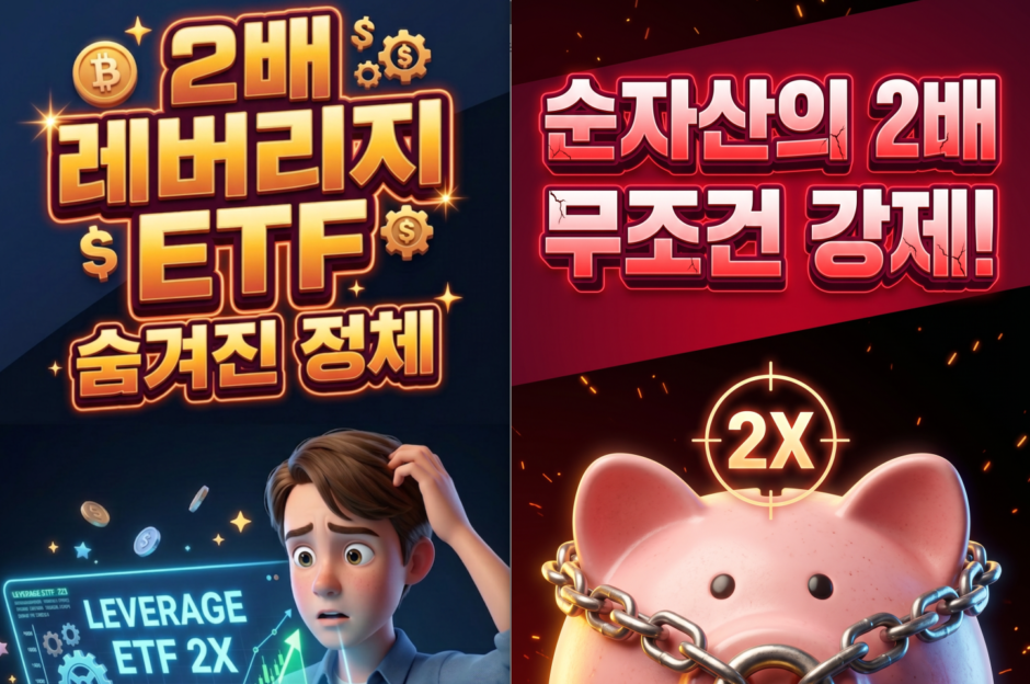 레버리지 ETF의 함정- 본전가로 돌아와도 손실이라고