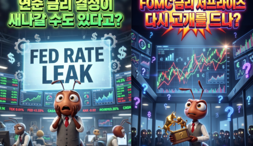 미국 연준 기준금리 사전누설 이유-FOMC