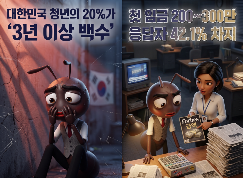 청년실업률-백수-청년소득-ai