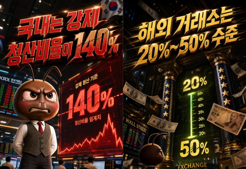 강제청산_반대매매-개념비교-국내-해외거래소