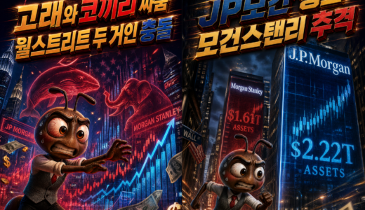 모건스탠리와 JP모건의 투자경쟁