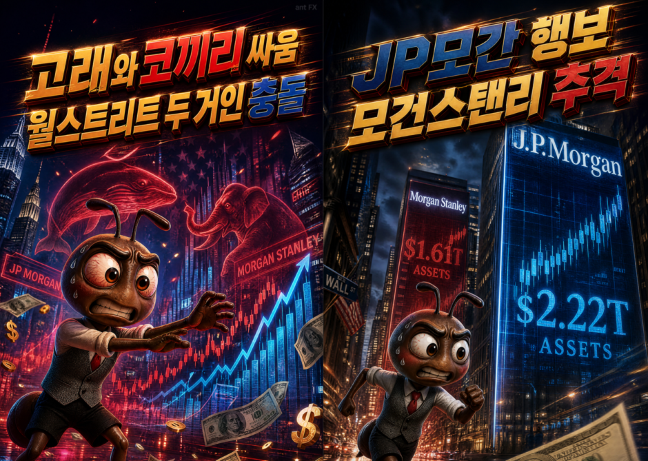 모건스탠리와 JP모건의 투자경쟁