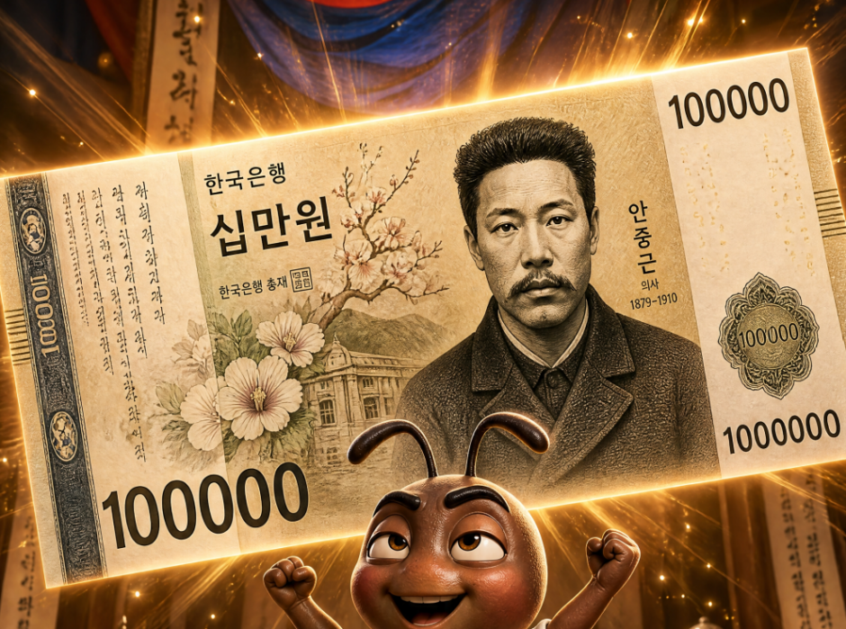 지폐-고액권-10만원권-안중근-유관순