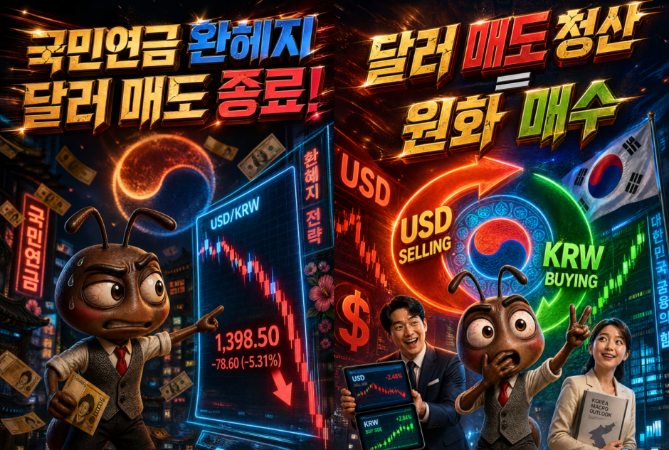 국민연금-환헤지-선물환 매도-개념구조-리스크관리