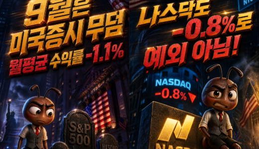미국증시-9월-징크스-3대지수-수익률