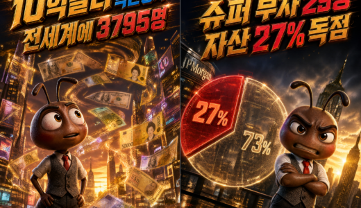 억만장자가 세계 자산의 27% 독점, 불과 29명이 장악하는 부의 쏠림