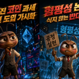 코인 과세 시행-금융투자소득세-형평성
